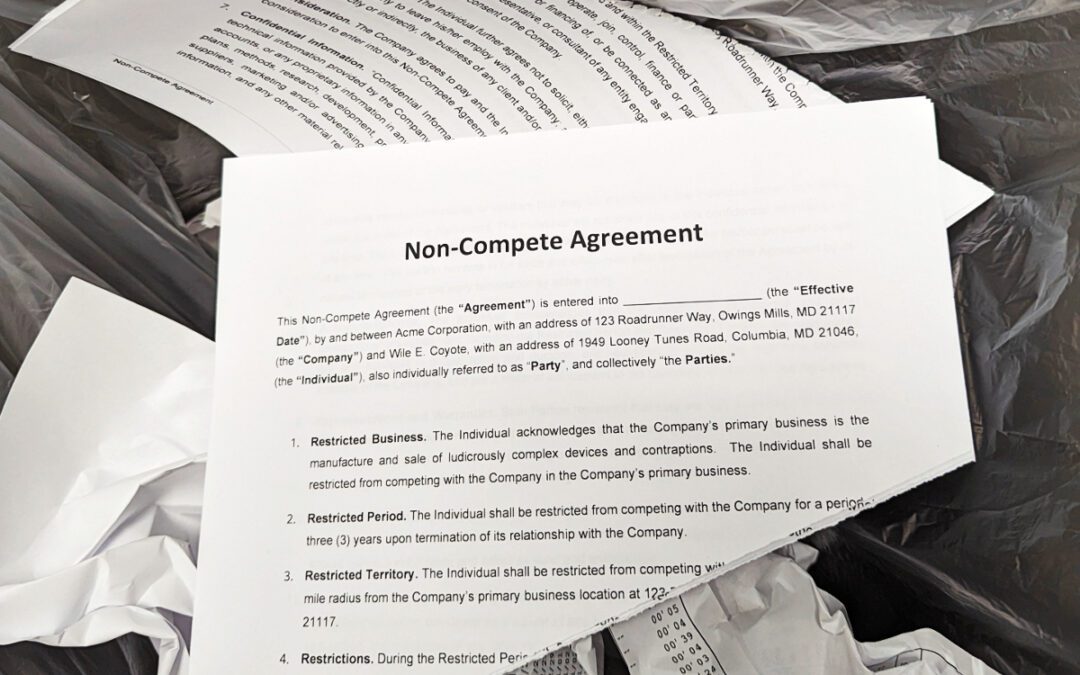 Wave Goodbye to Noncompetes?