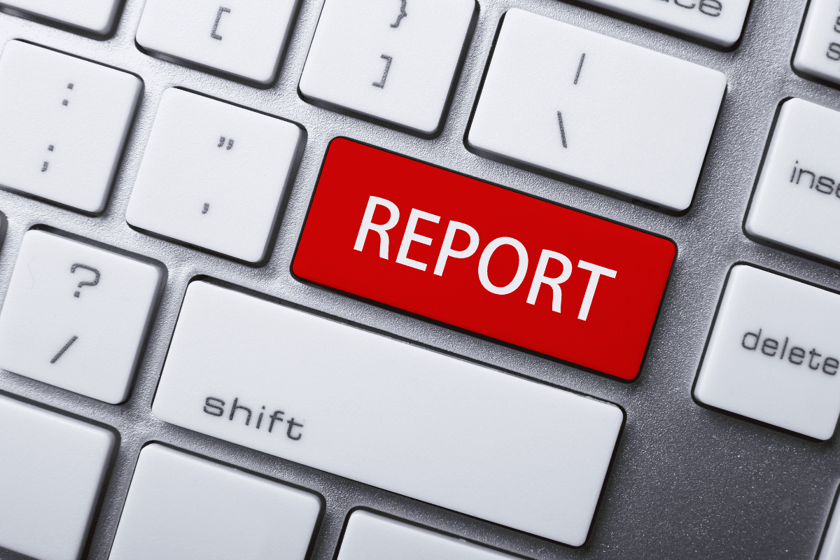 Report Button on a Keyboard